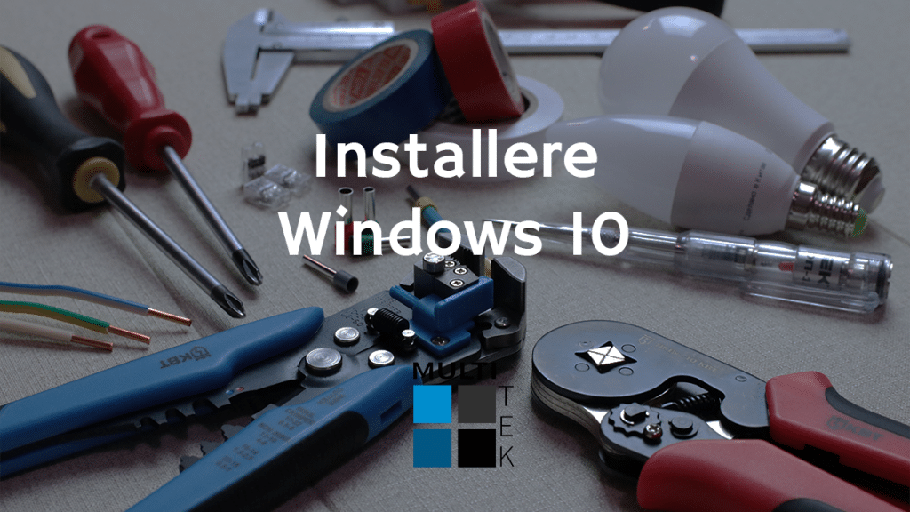 Installere Windows 10